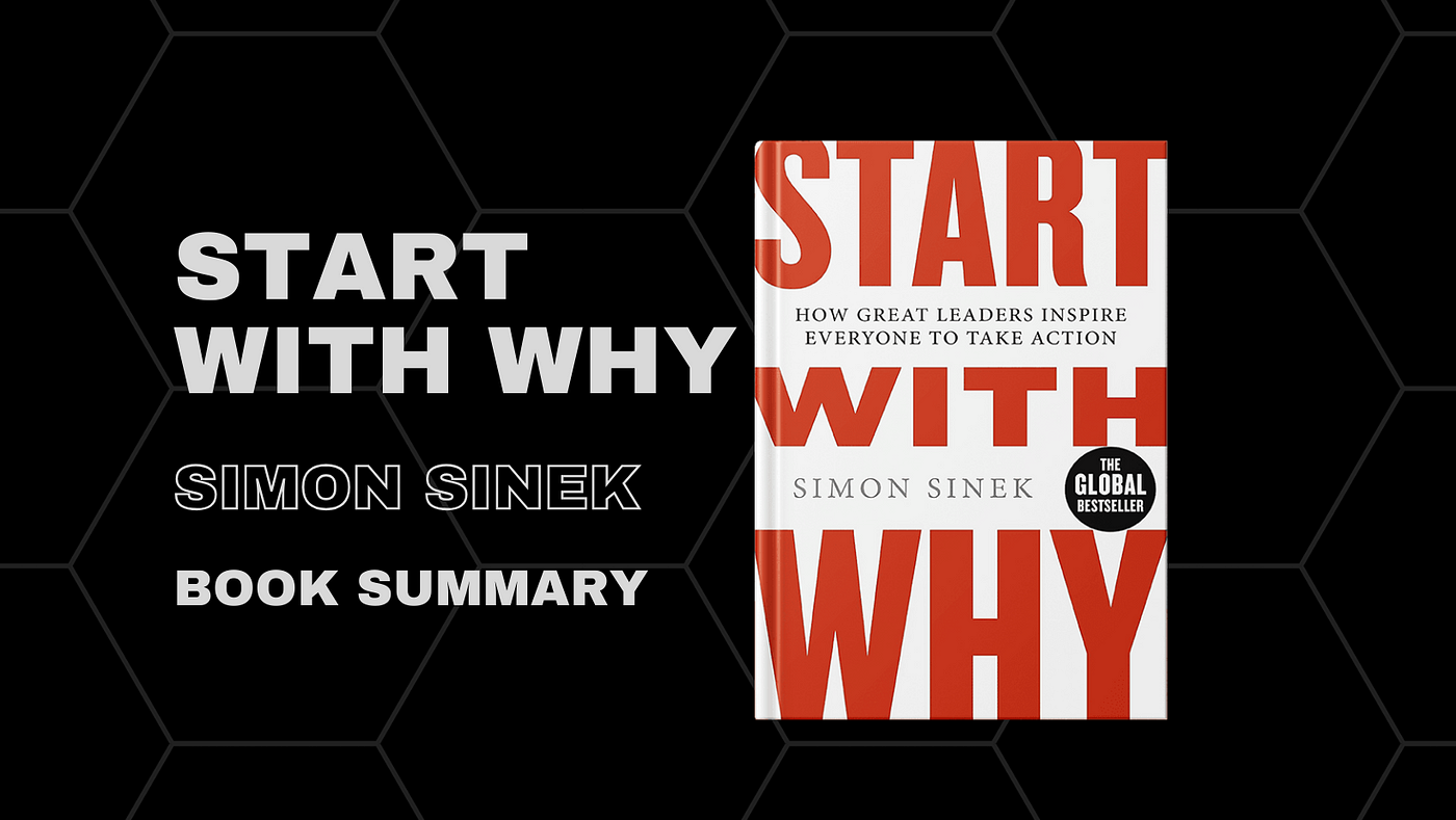 Start with Why by Simon Sinek - Book Summary