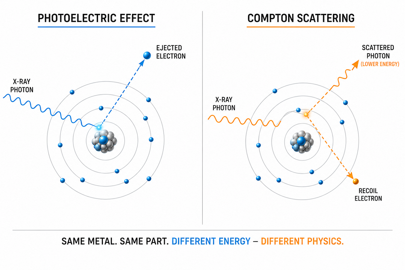 What Happens to X-Rays Inside Dense Metal, and Why It Affects Inspection Accuracy