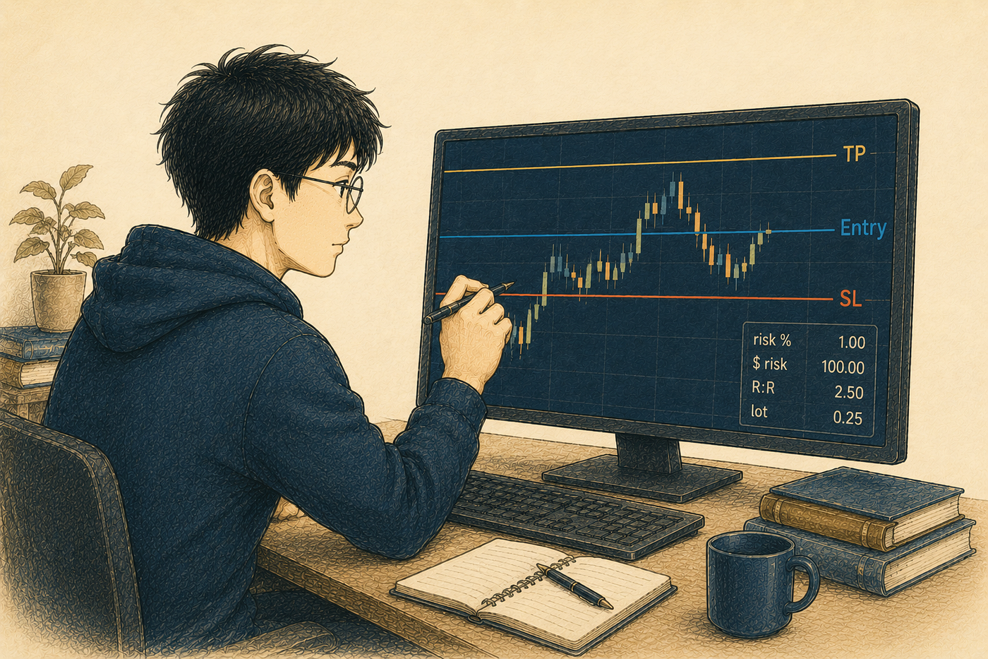 The 3-Line MT4 Trick That Killed My Position-Sizing Errors: RISK GUARD