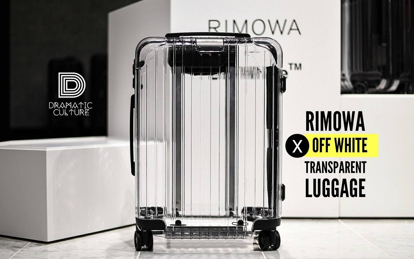 RIMOWA announces a collaboration with the streetwear label OFF