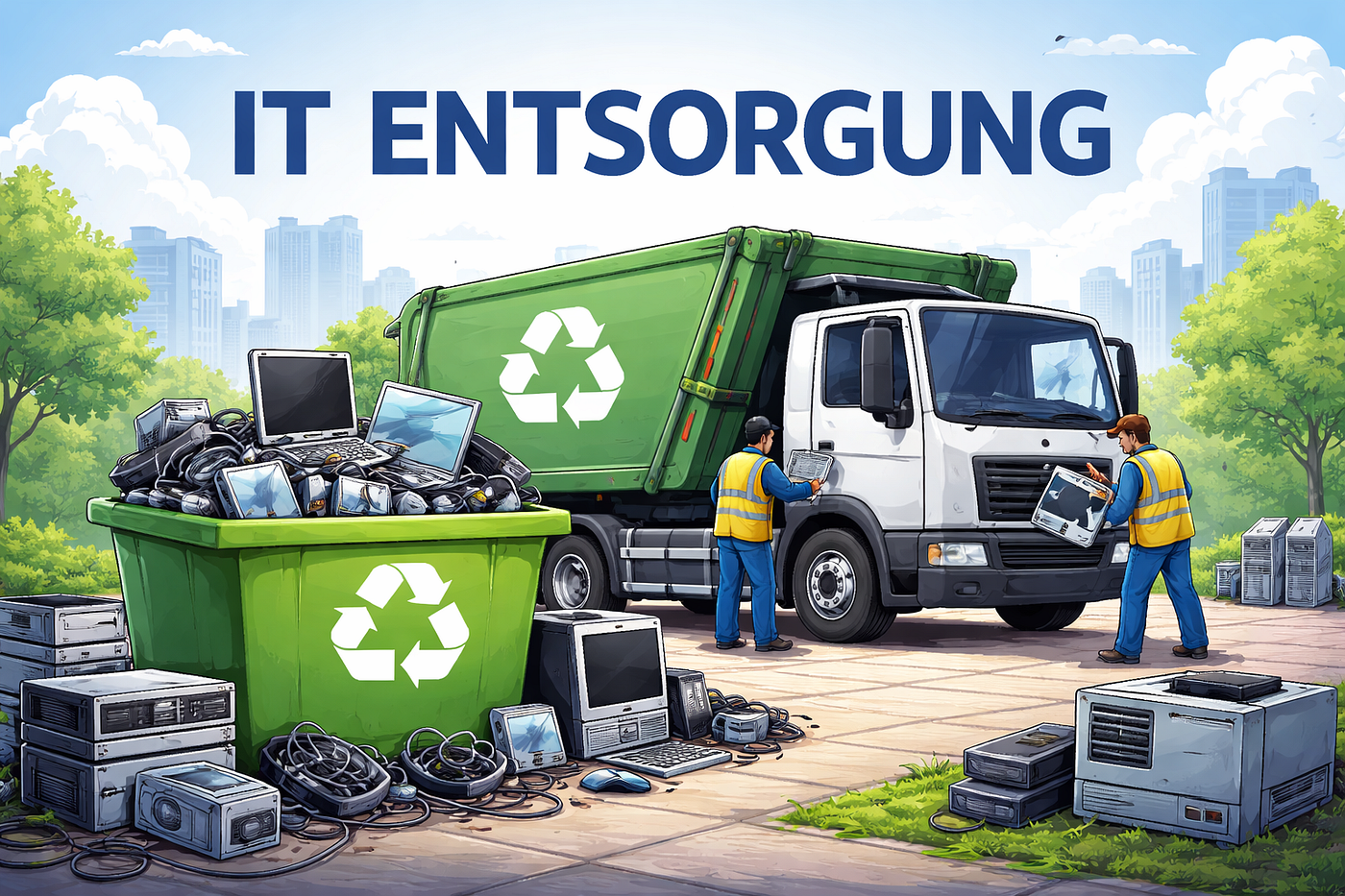 IT Entsorgung im Unternehmen: Was wirklich auf dem Spiel steht — und wie man es richtig macht