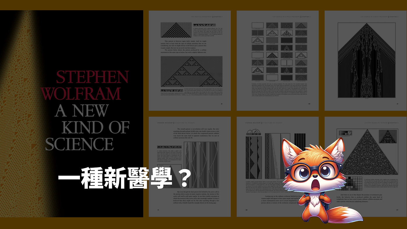 Wolfram 的一種新科學是否能導向一種新醫學？ (Can Wolfram’s A New Kind of Science Leads to A New Kind of Medicine?)