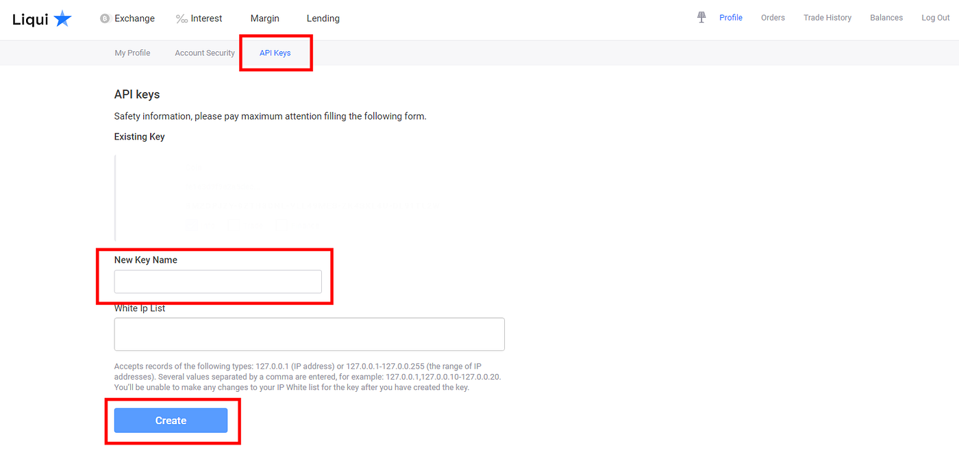 Liqui] How to retrieve your API Key | by CoinManager Dev Team | Clay |  Medium
