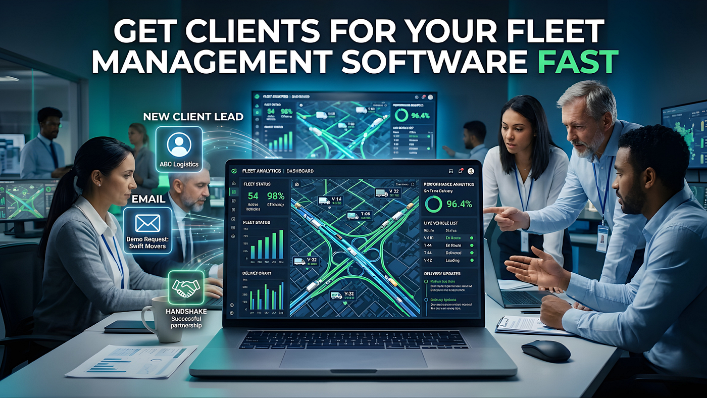 Get Clients for Your Fleet Management Software Fast