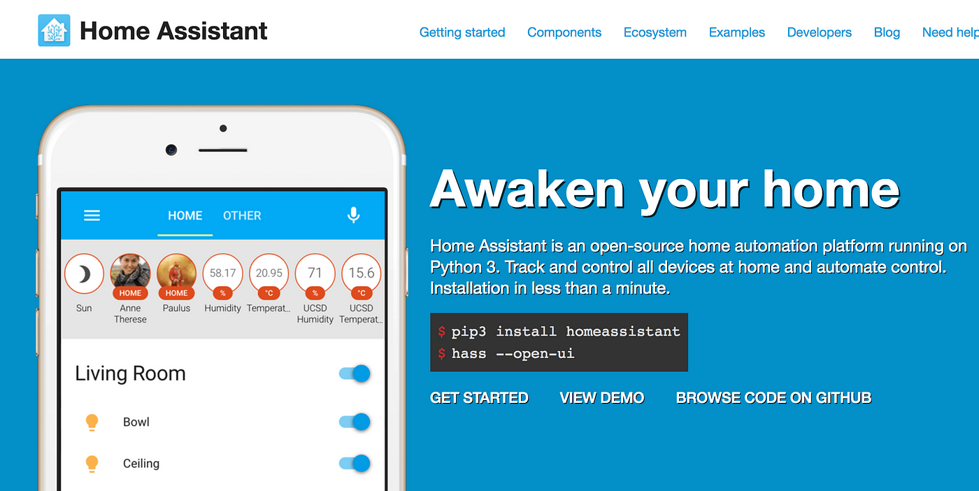 Home Assistant @ My Home »