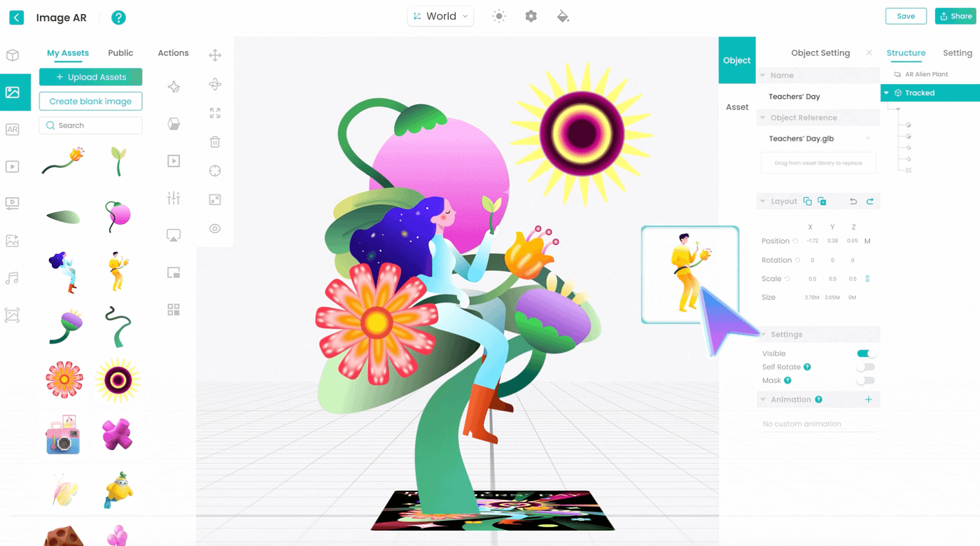 Kivicube WebAR Editor