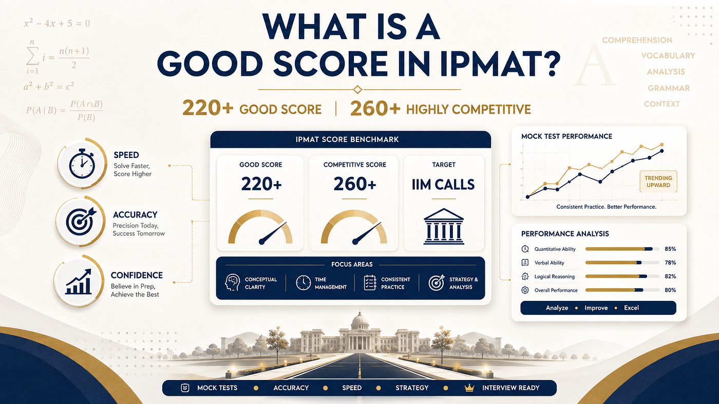 What is a Good Score in IPMAT?