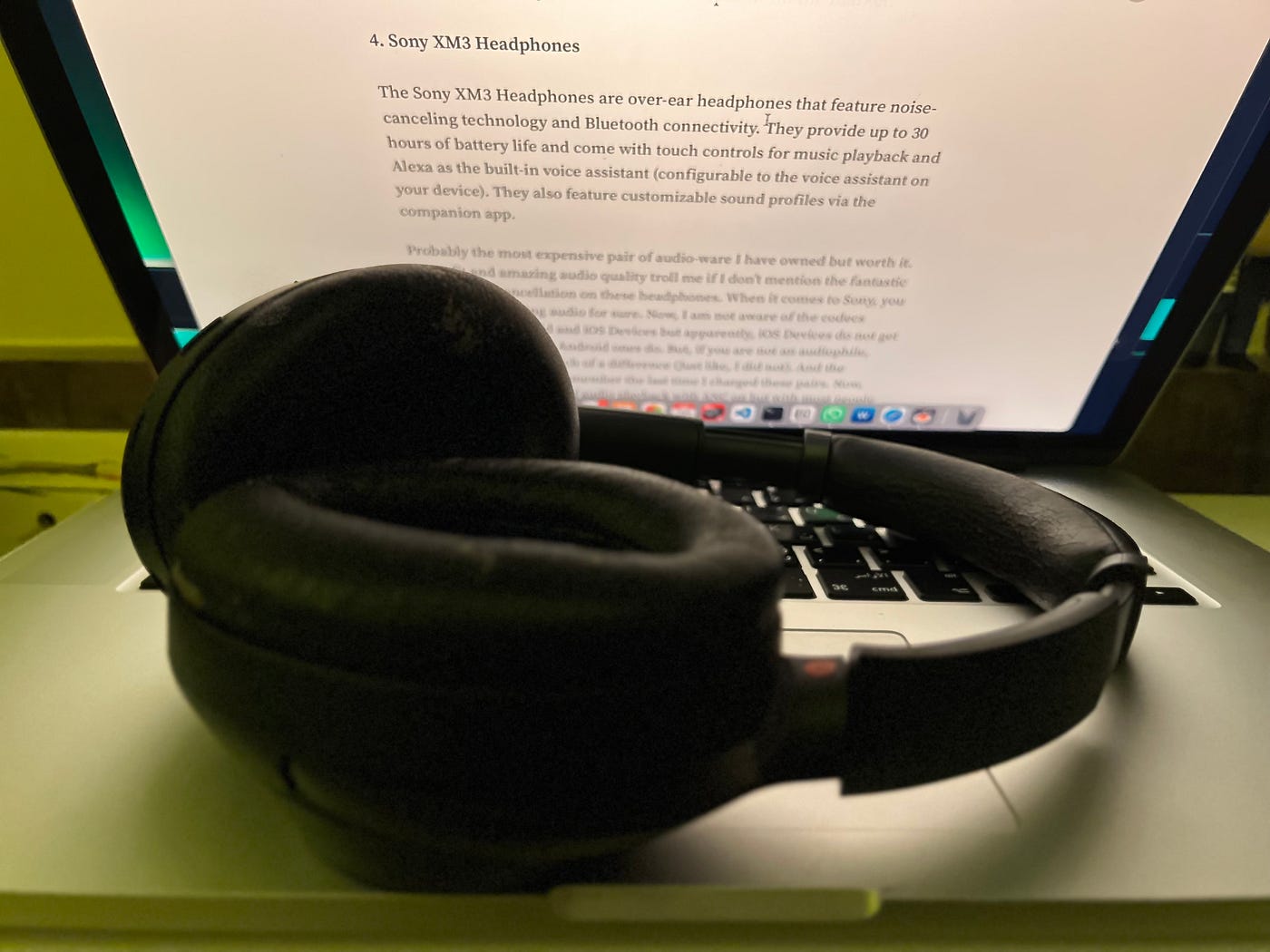 Sony 2024 xm3 headset