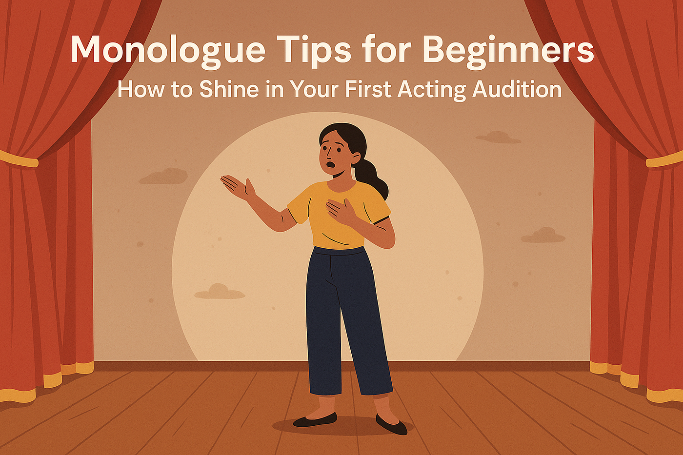 Monologue Tips for Beginners: How to Shine in Your First Acting Audition
