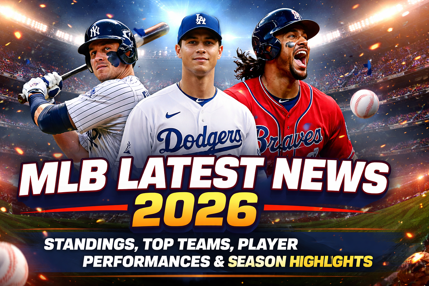 MLB Latest News 2026: Full Season Updates, Standings & Team Performances