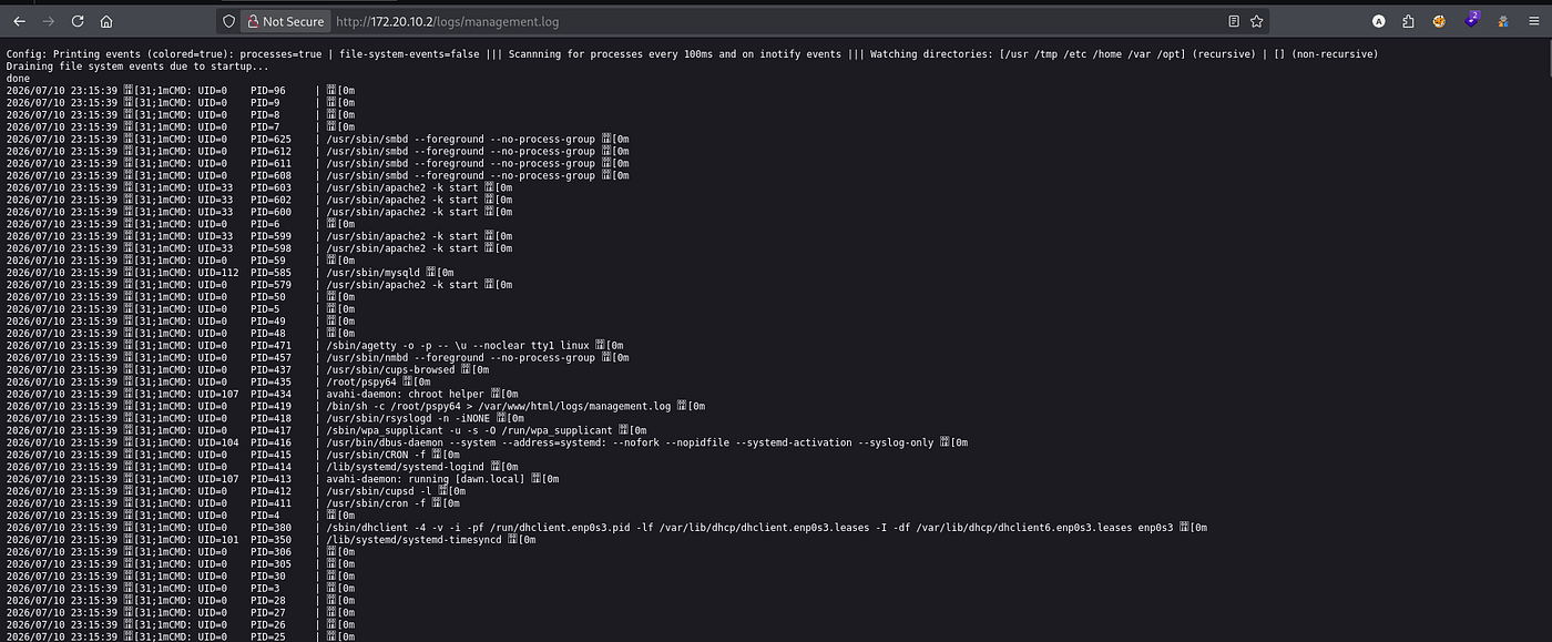 Sunset: Dawn — VulnHub Walkthrough