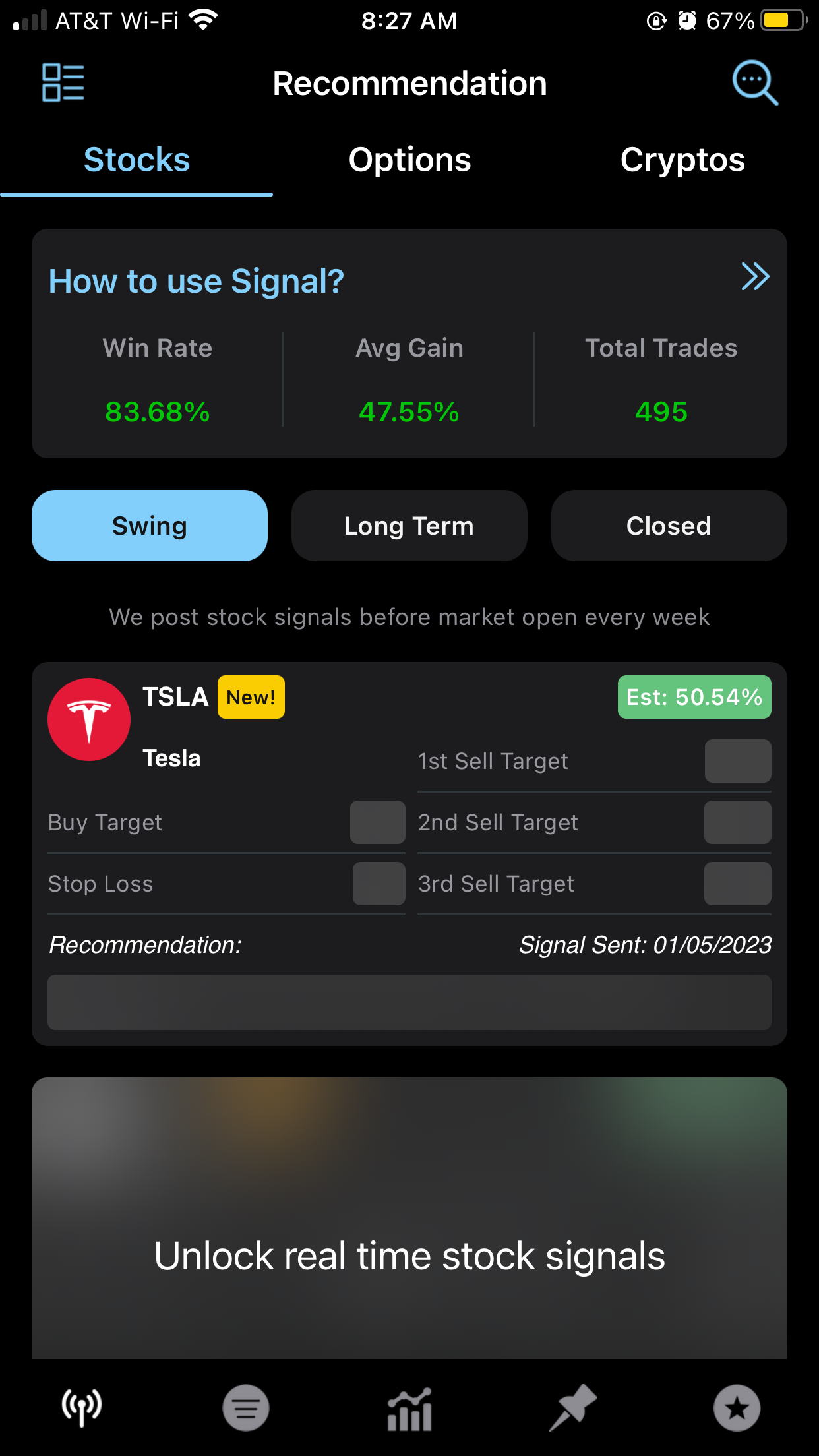 Stocks Advisor” App Review. With actual trade advice notifications… | by  Fjord | An Idea (by Ingenious Piece) | Medium