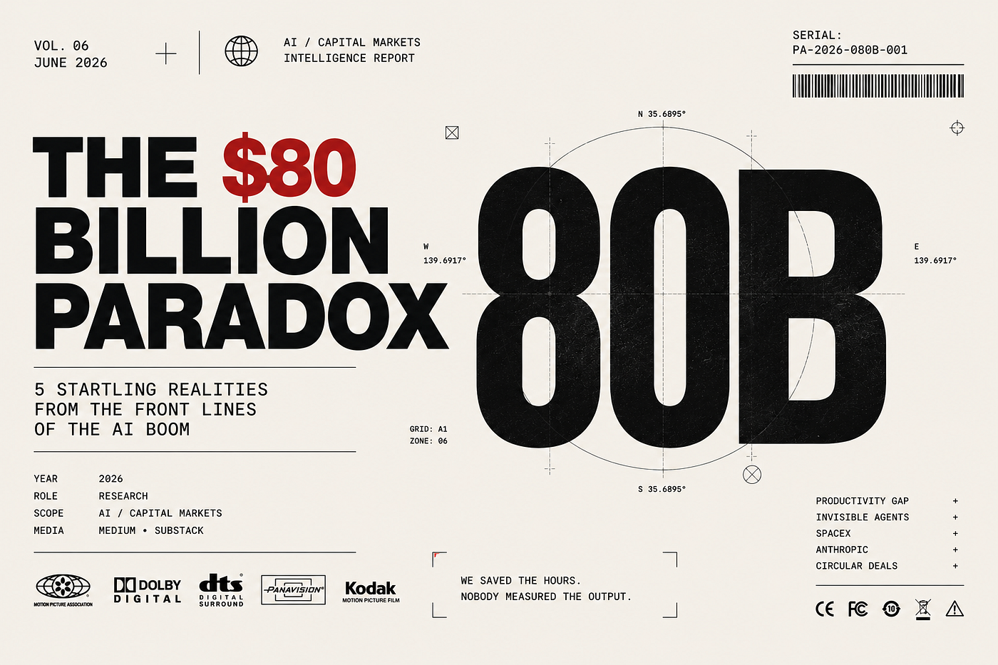 The $80 Billion Paradox: 5 Surprising Facts from the Front Lines of the June 2026 AI Boom