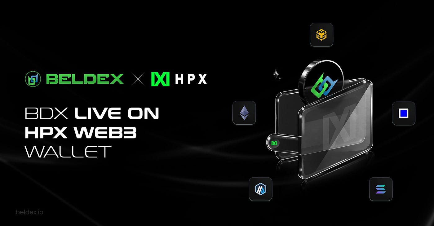 BDX is Live on the HPX Web3 Wallet