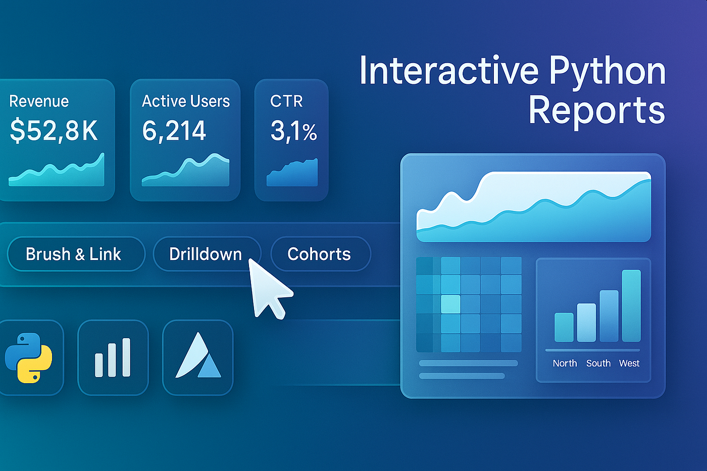 8 Plotly & Altair Patterns for Interactive Reports