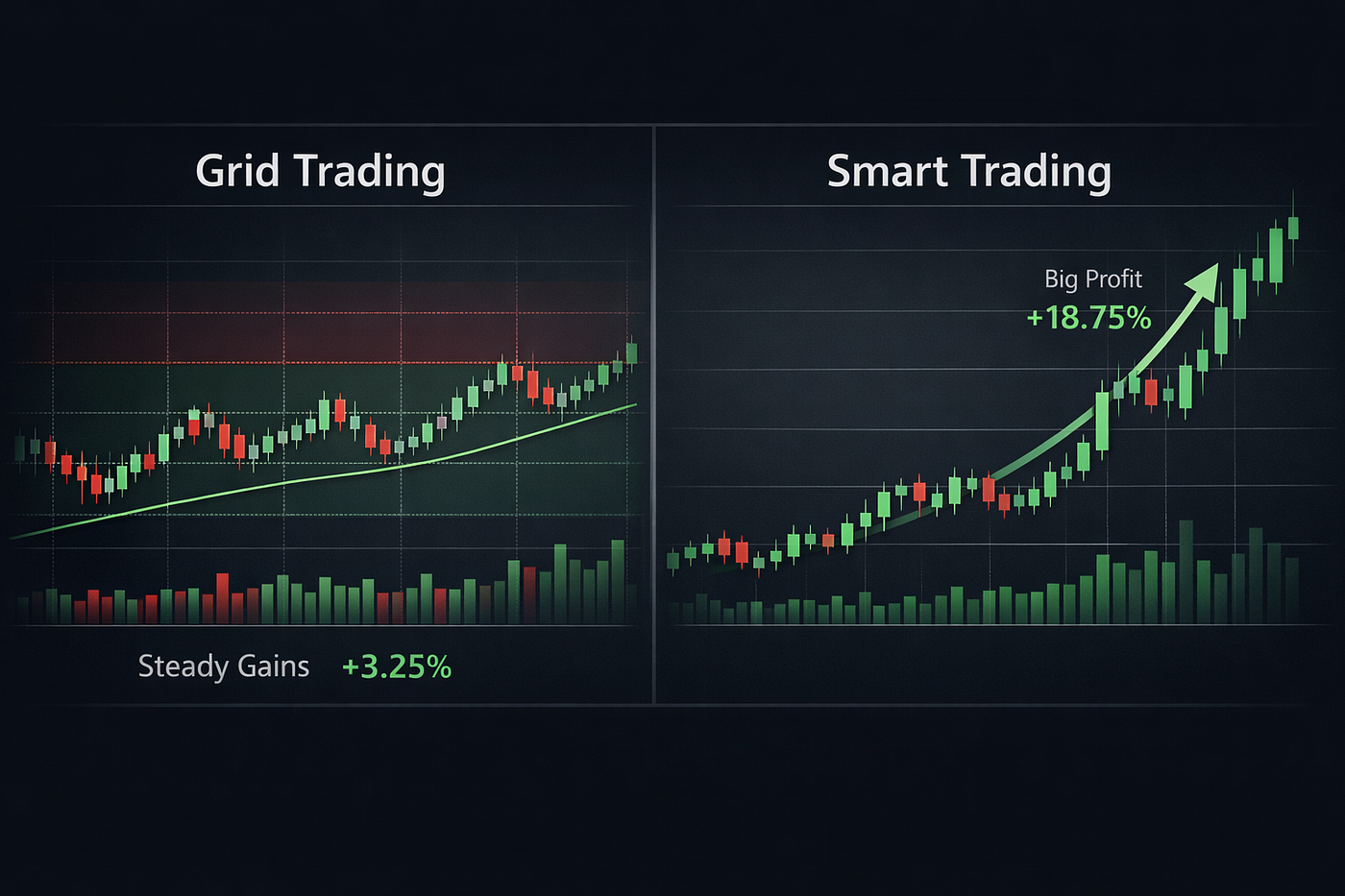 Grid Trading vs Smart Trading:. 90-Day Test of Two Crypto Bots (347%… | by  Maximillian | Coinmonks | Jan, 2026 | Medium