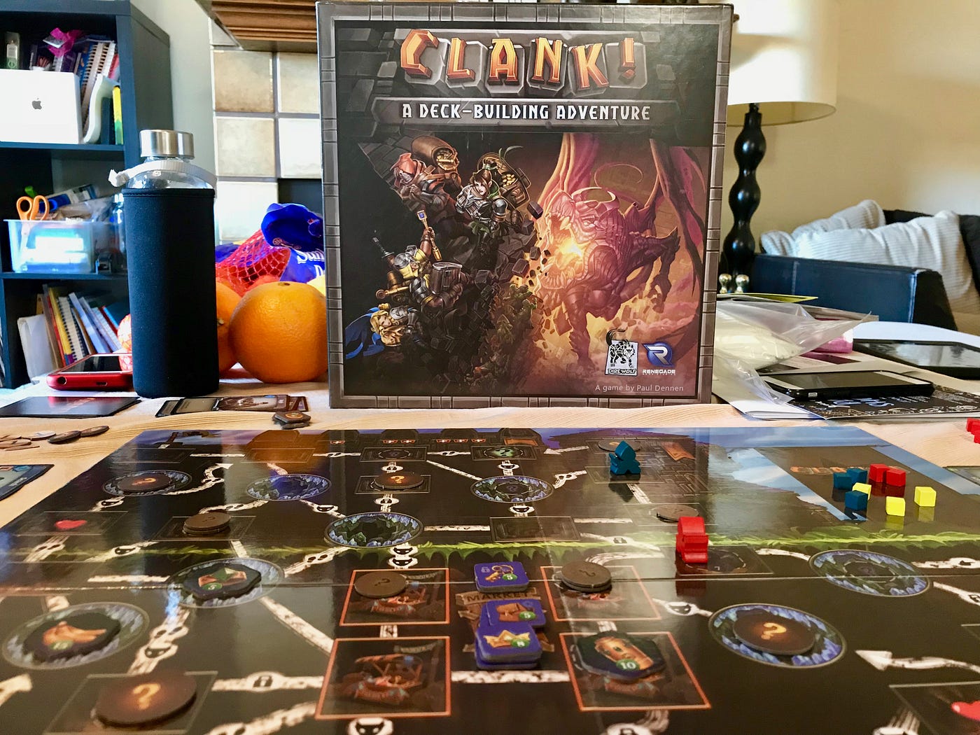 Clank! A Deck Building Adventure Renegade Board Game Studios DireWolf ...