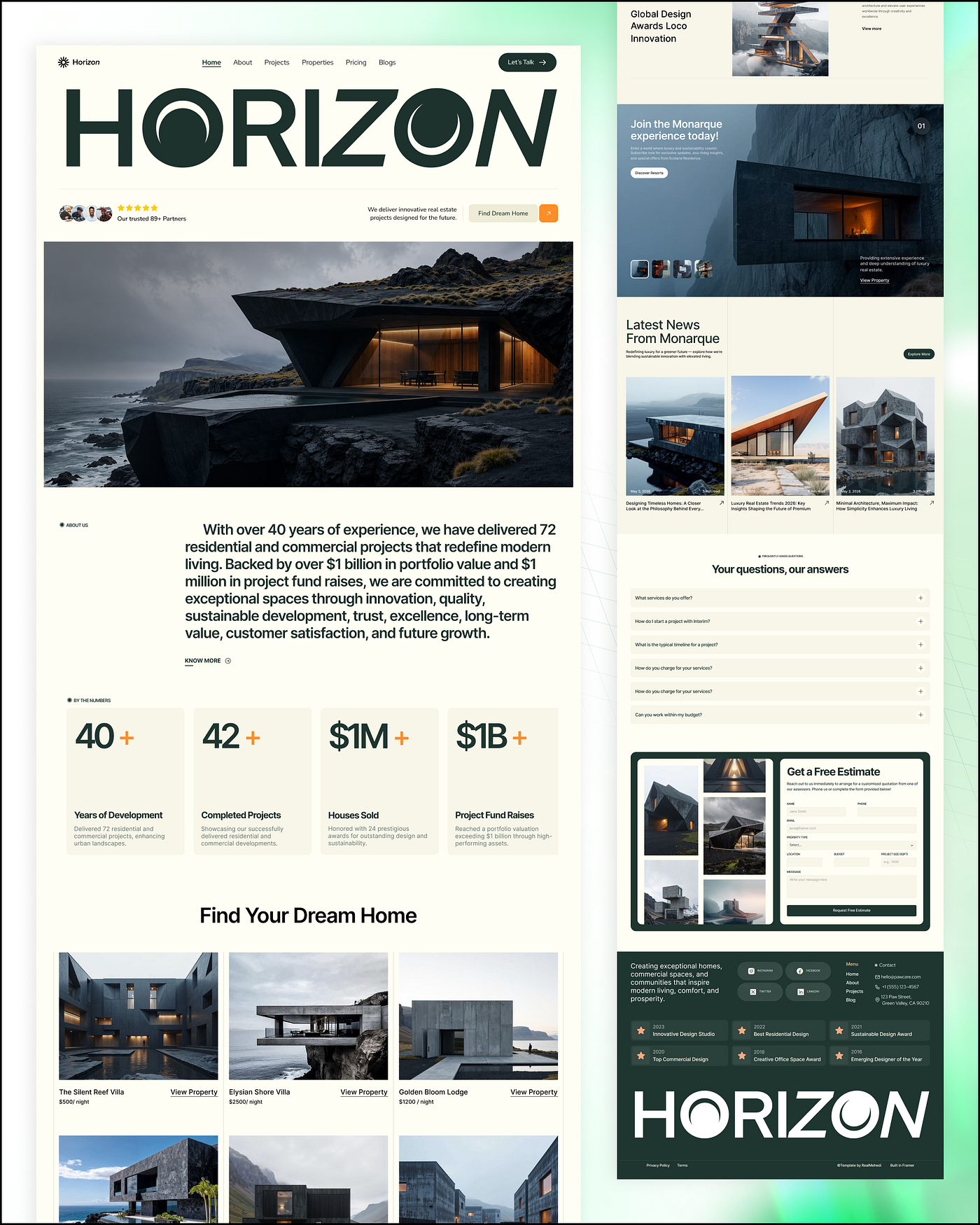 Designing a Luxury Real Estate Experience Through UI/UX