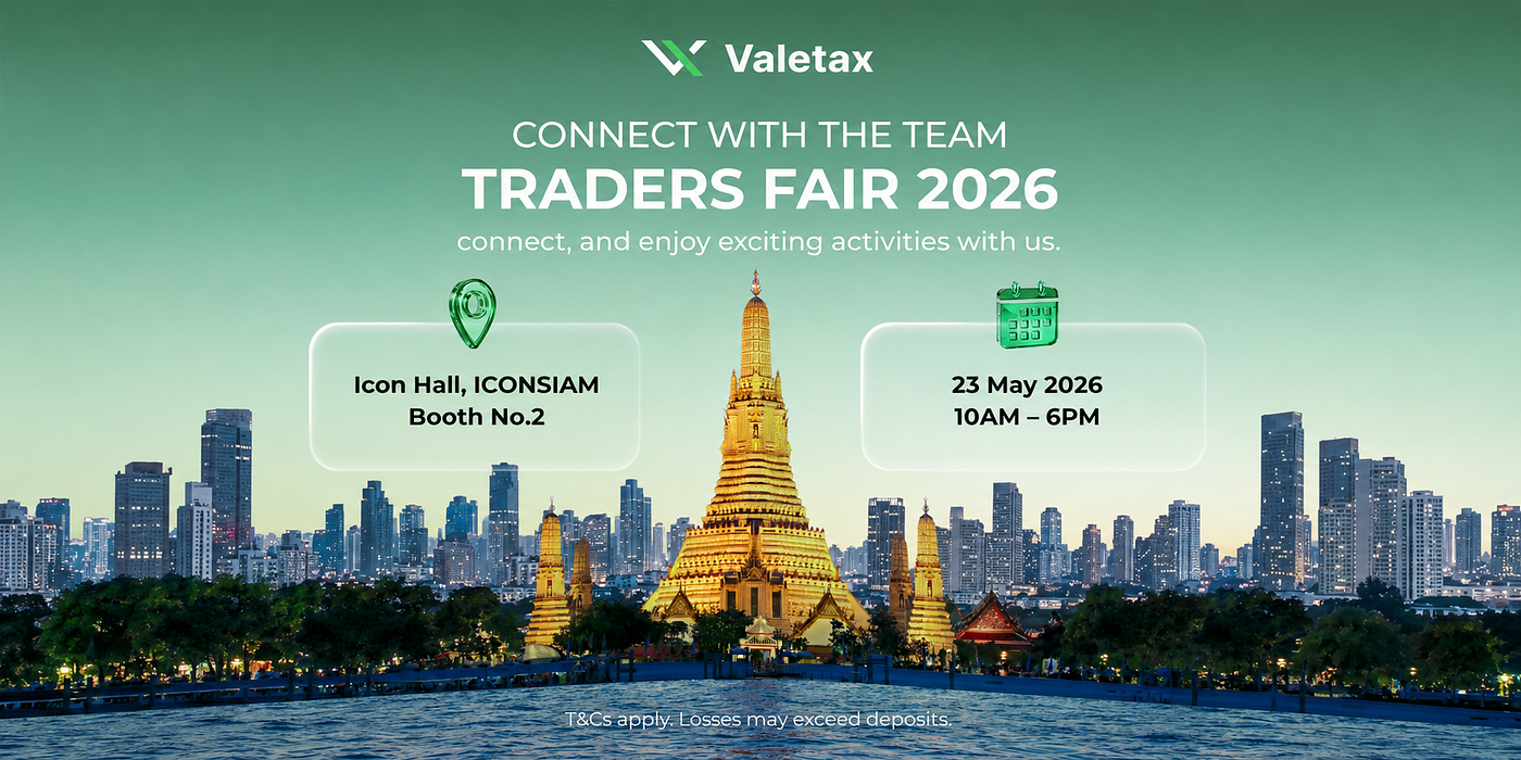 Valetax เตรียมสร้างการปรากฏตัวครั้งสำคัญในงาน Traders Fair Thailand 2026 ในฐานะ Diamond Sponsor