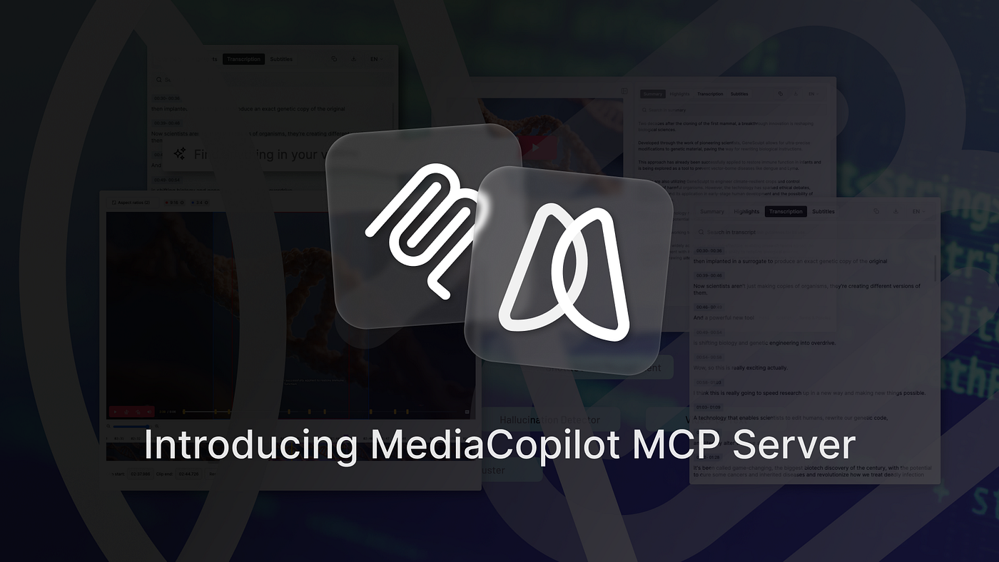 Limitless Video Workflows: Introducing MediaCopilot MCP Server