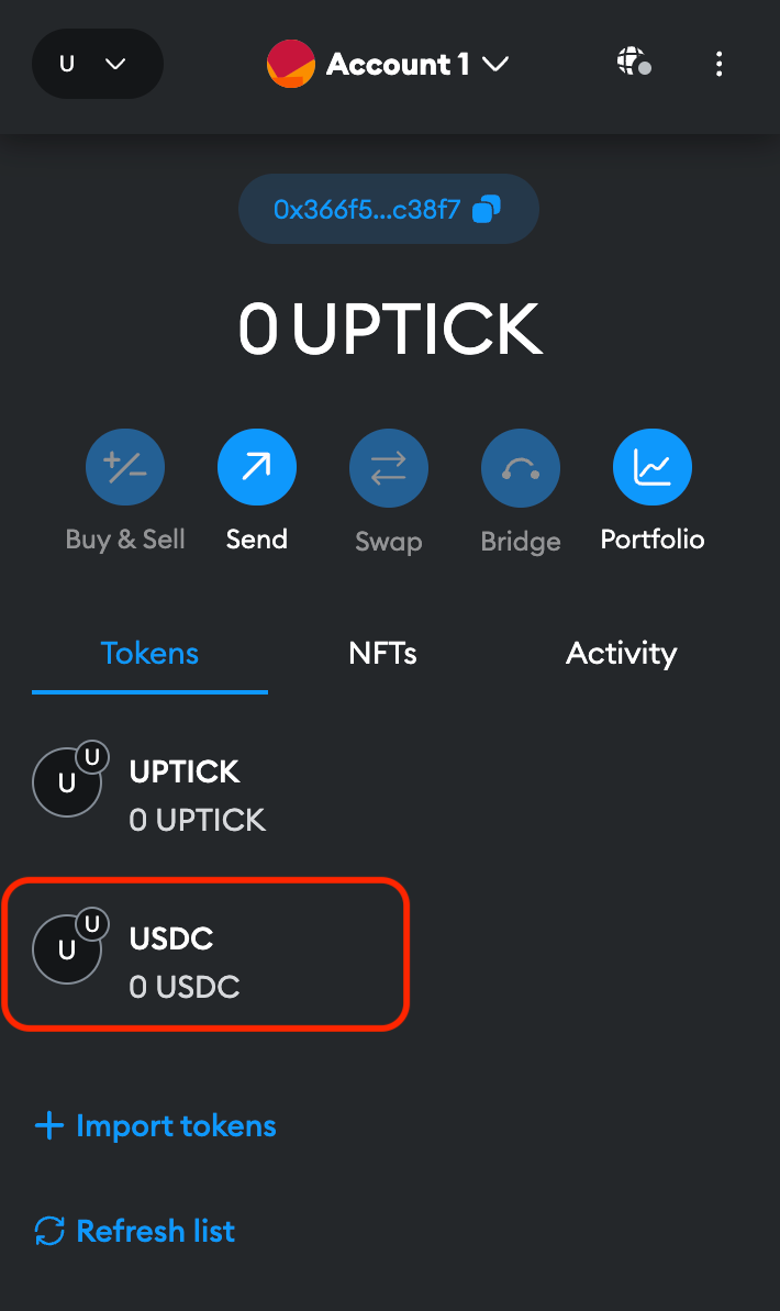 Uptick MetaMask Setup & How to Transfer Funds from Cosmos to Uptick Chain  via IBC | by Uptick Network | Uptick Network