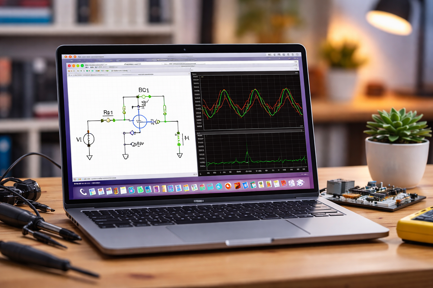 Electronic Circuit Simulation on macOS