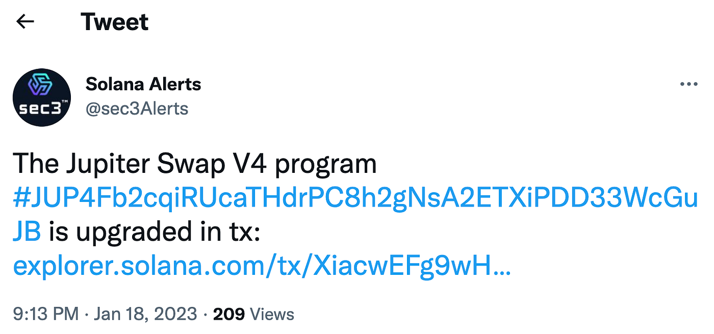 Defeat Malicious Contract Upgrades with WatchTower (ContractUpdateMonitor)  | by sec3 (formerly Soteria) | Coinmonks | Medium