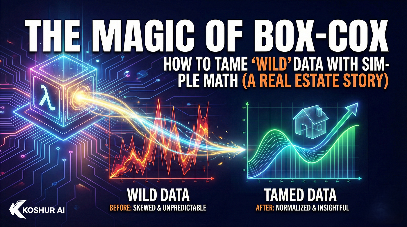 The Secret Sauce of Data Science: How the Box-Cox Transformation Turns “Ugly” Data into Gold