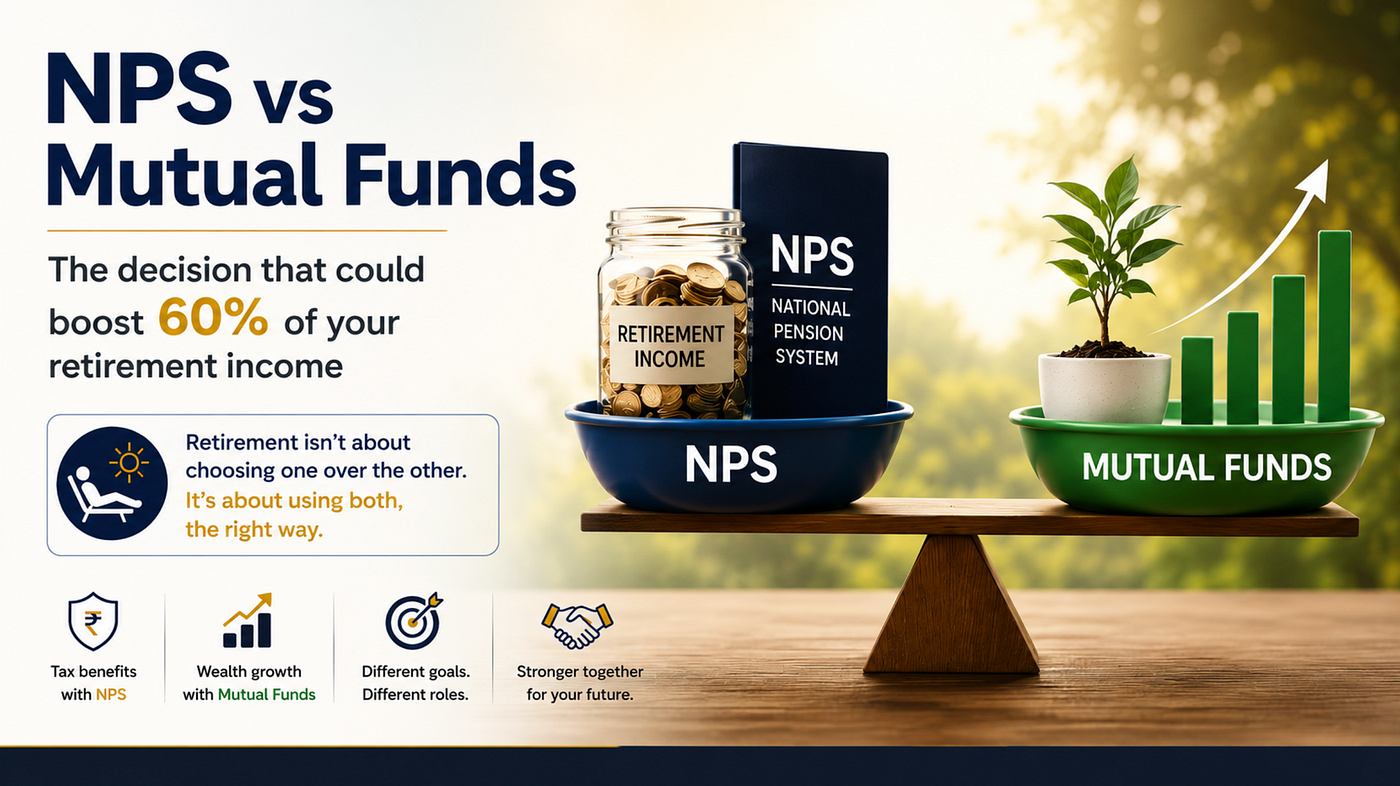 Most Indians think they have to choose between NPS and mutual funds.
