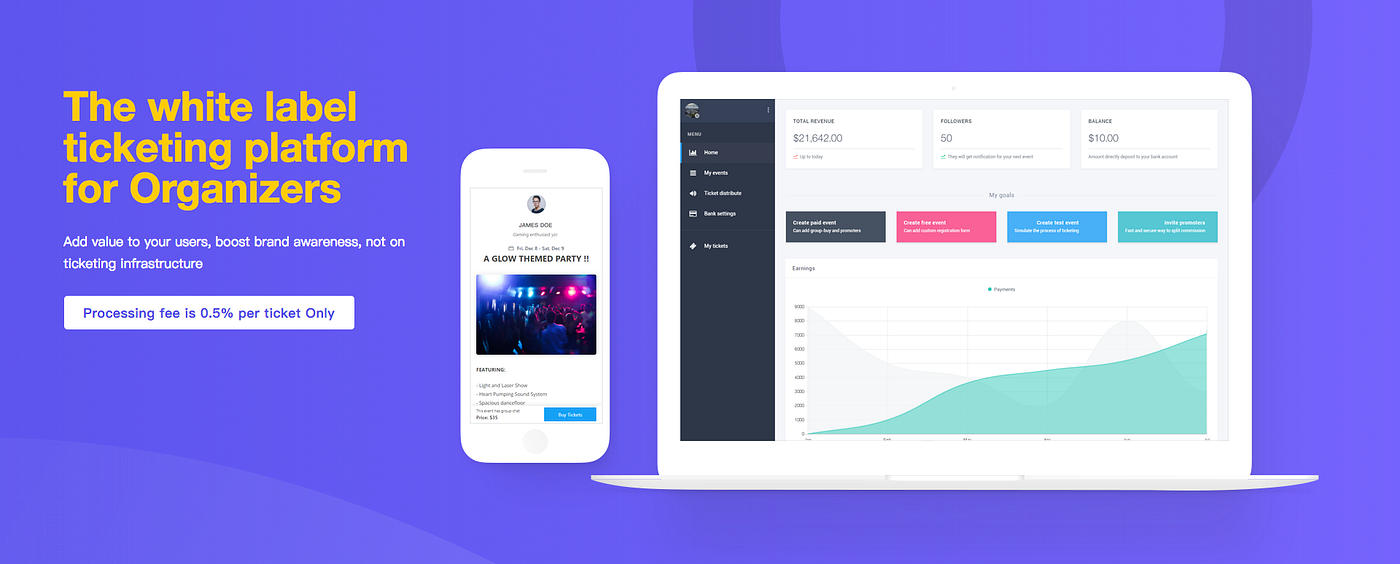 The Shopify of Ticketing — Sell Tickets Like a Pro Using Chumi Connect