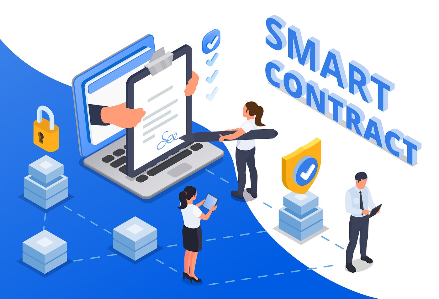 Exploring The Potential Of Smart Contract Development In Blockchain Applications