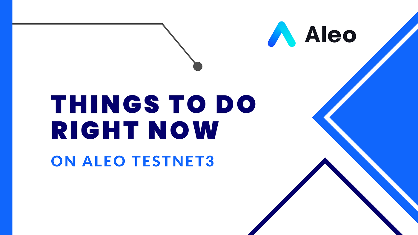 Deploy the app on Aleo: Explore projects and find inspiration | by Kristina  | Medium