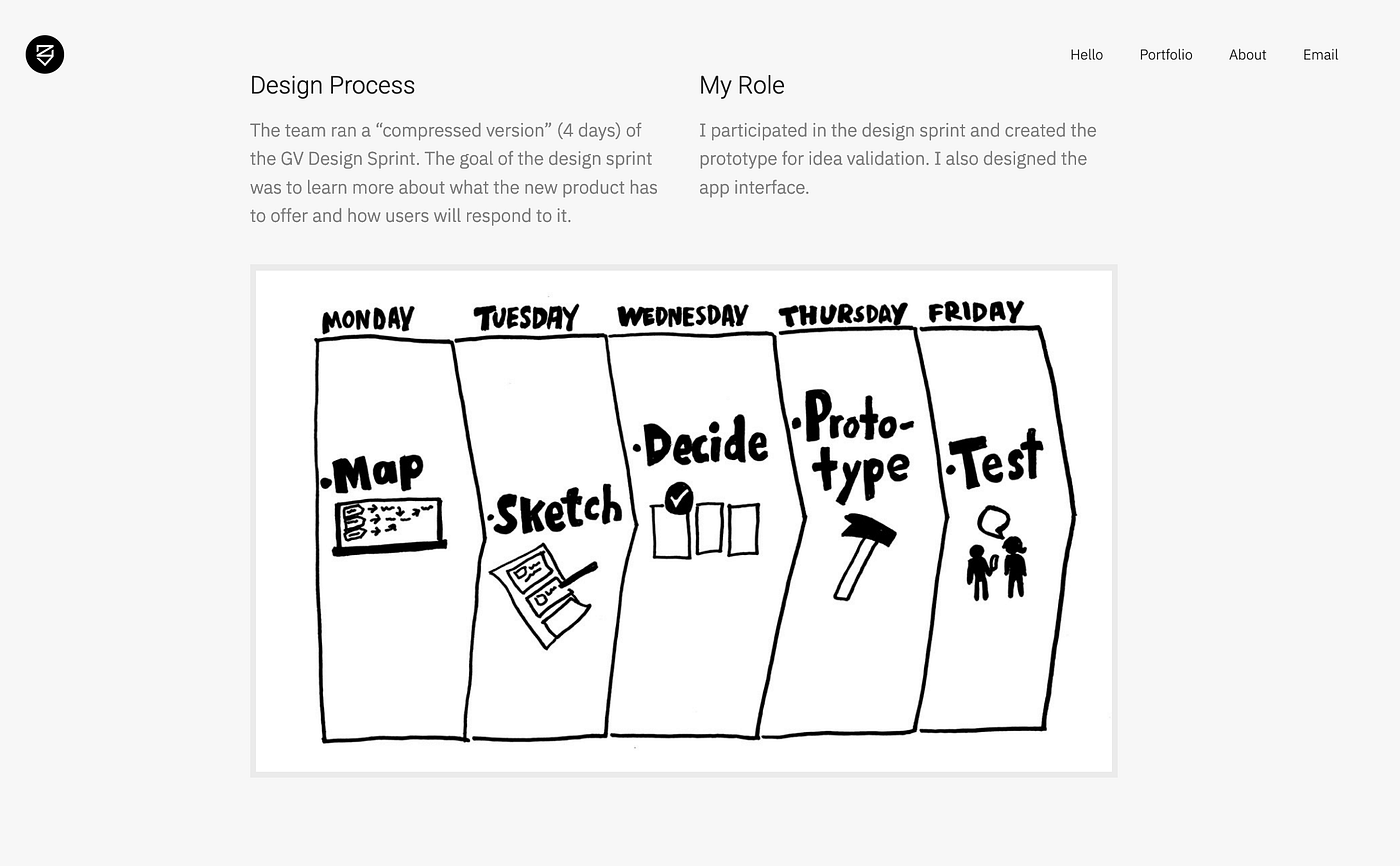 UX Portfolio Case Study template (plus examples from successful hires) | by Calvin | UX Planet