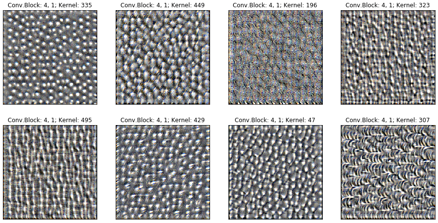 CNN kernel visualization (block 5)