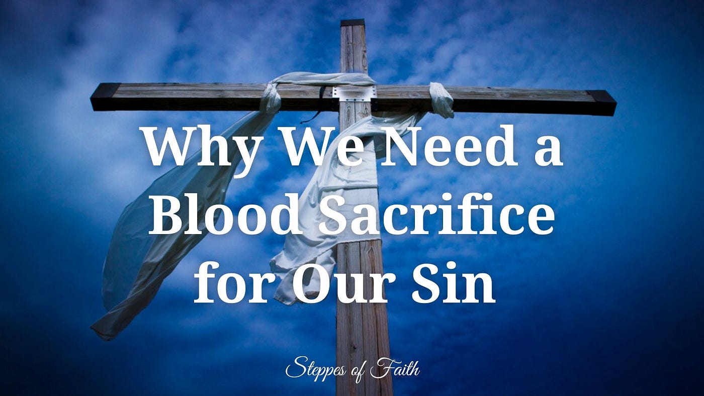 Why We Need a Blood Sacrifice for Our Sin by Steppes of Faith