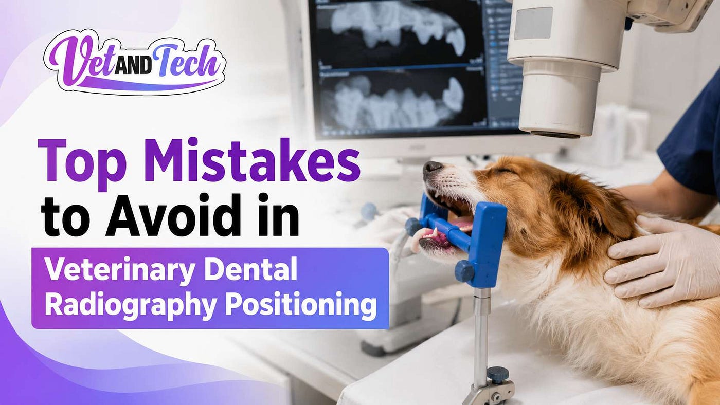 Top Mistakes to Avoid in Veterinary Dental Radiography Positioning