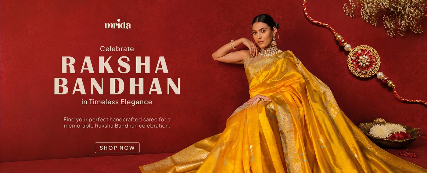 A Sister’s Saree: What to Look For When Gifting a Raksha Bandhan Saree This Year