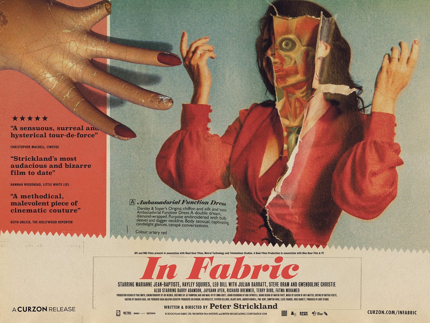 In Fabric and the red dresses that seduce and haunt us | by Felipe M. Guerra | Fanfare In Fabric and the red dresses that seduce and haunt us | by Felipe M. Guerra | Fanfare