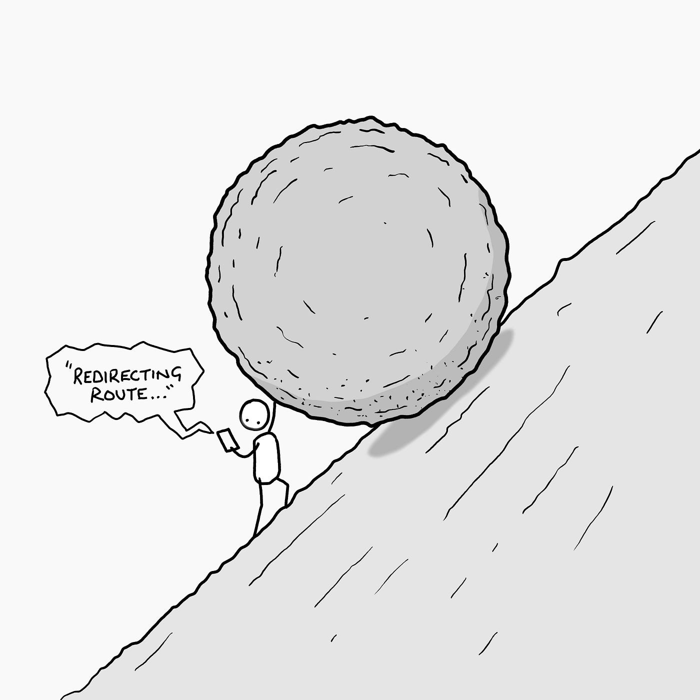 The Sisyphean Task of Drawing Sisyphus | by Chaz Hutton | Human Parts