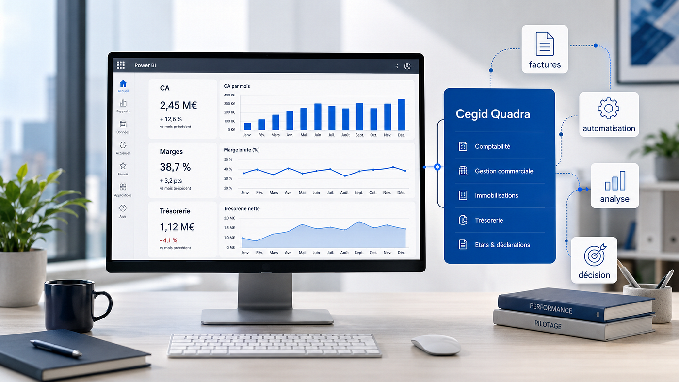 Cegid Quadra et Power BI : comment moderniser le reporting comptable des cabinets