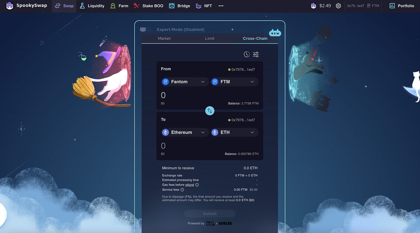 Squid and Axelar launch on Fantom, Powering cross-chain token swaps through  SpookySwap | by Squid | Medium