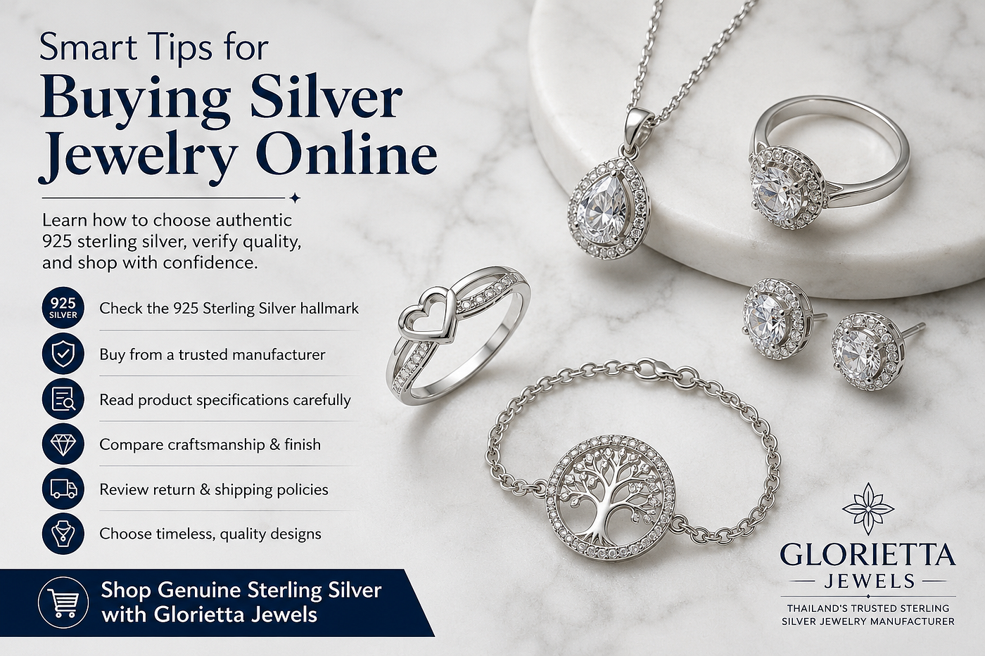 Tips for Buying Silver Jewelry Online: Shop Smarter, Shine Longer