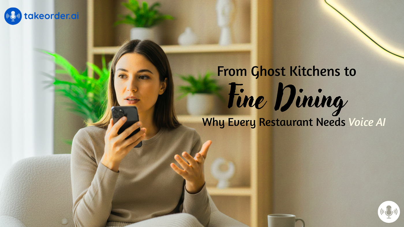 From Ghost Kitchens to Fine Dining: Why Every Restaurant Needs Voice AI