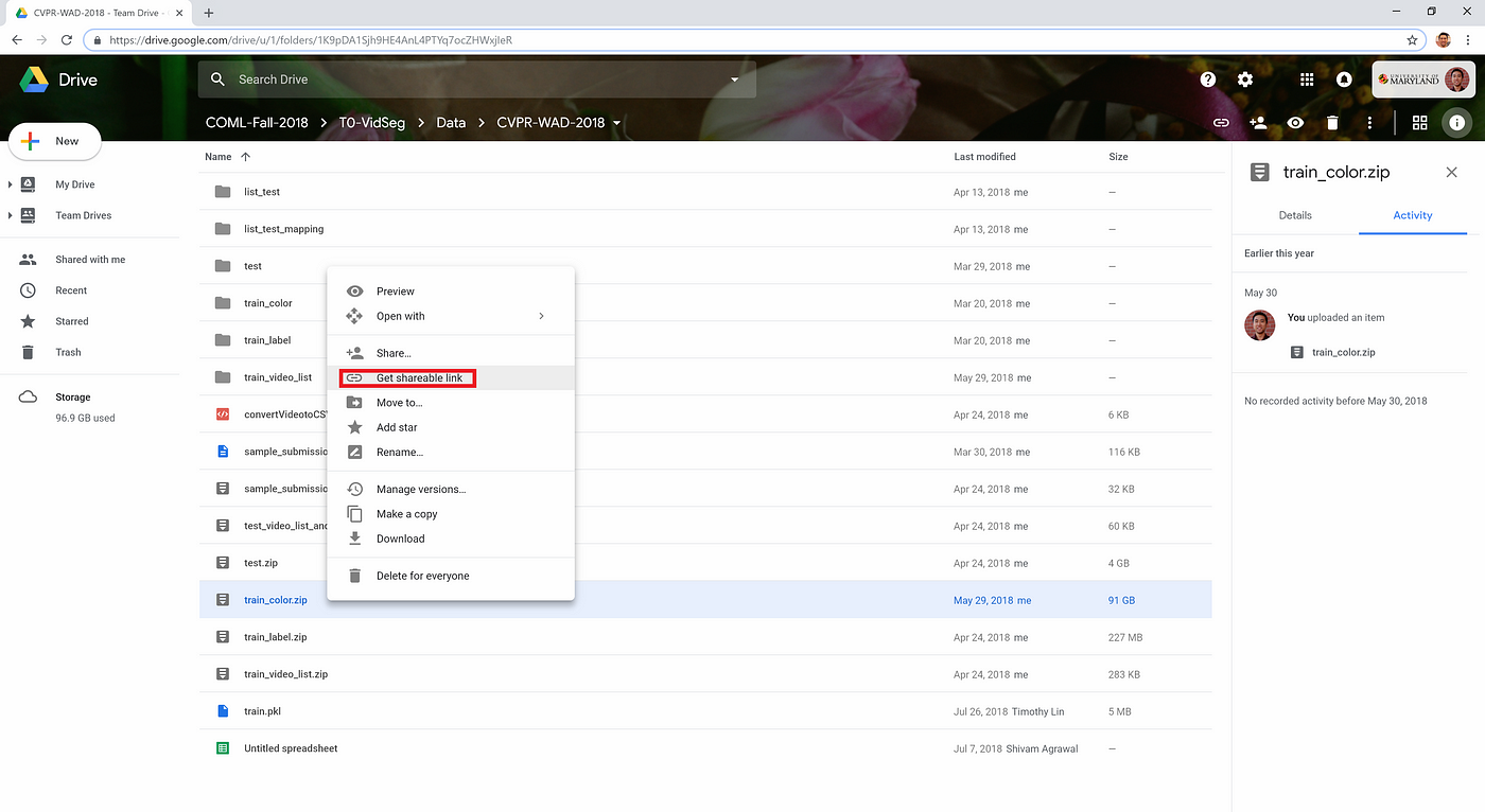 A Step-by-Step Guide on Downloading Your Google Drive Files Directly to  Jupyter Notebook using Google Drive Python API | by FIRE Capital One  Machine Learning of UMD.edu | Medium