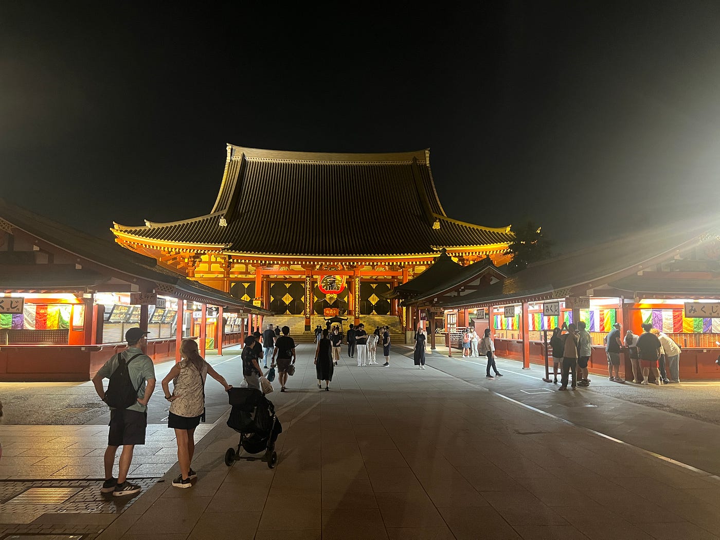 Sensoji After Dark: Exploring Tokyo's Iconic Temple in a Glorious
