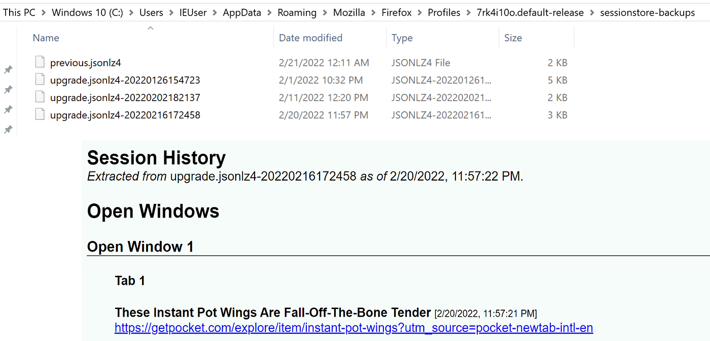 Web Browser Forensics Part 2: Firefox Browser | by JSaxena | Medium