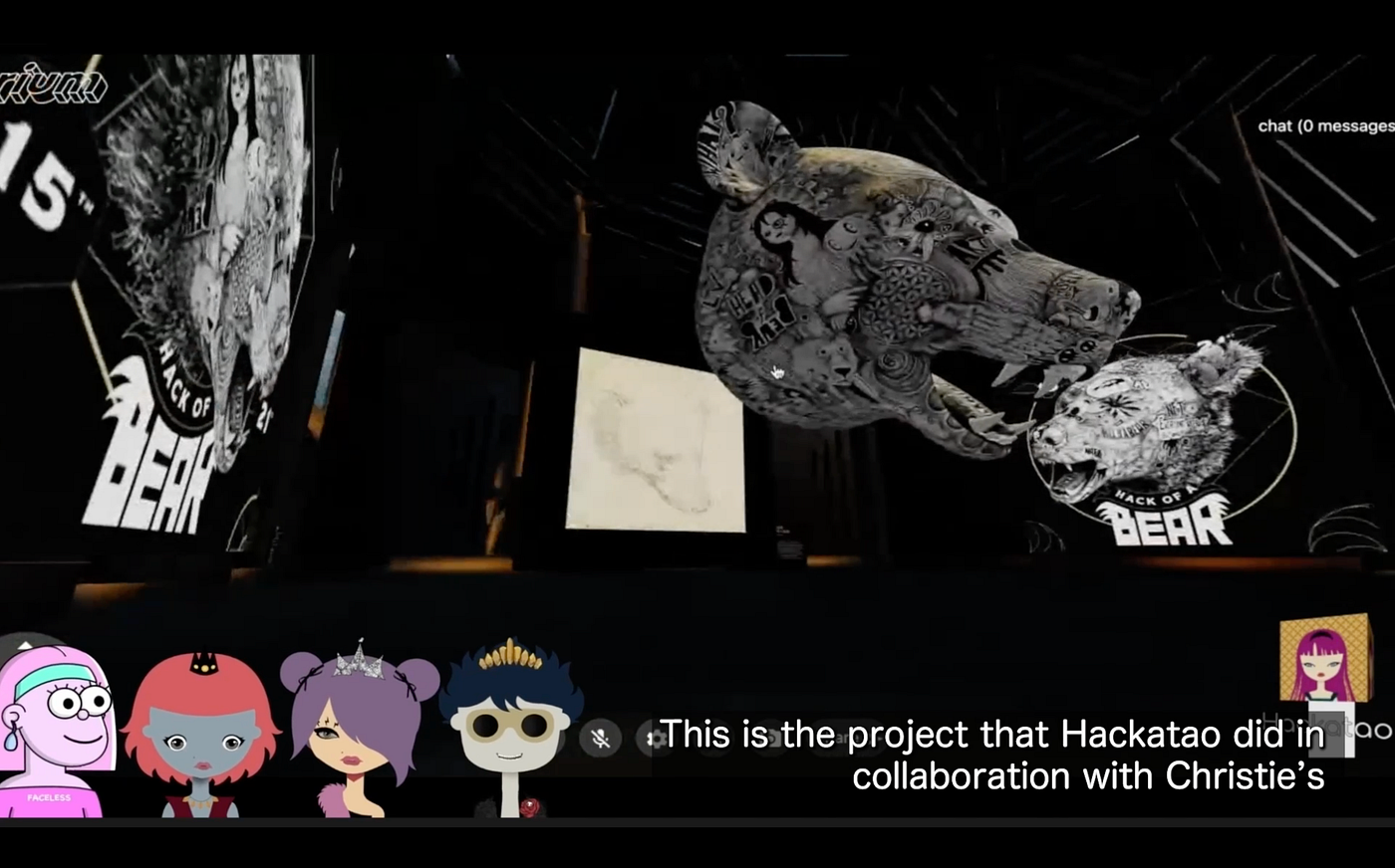 Faceless TV, the first Web TV for NFT projects