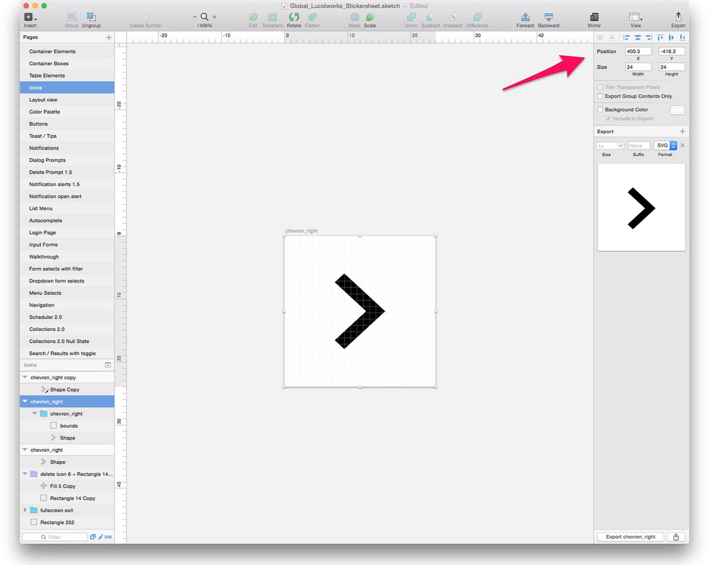 Icon categories, export image scaling, and more - WireframeSketcher