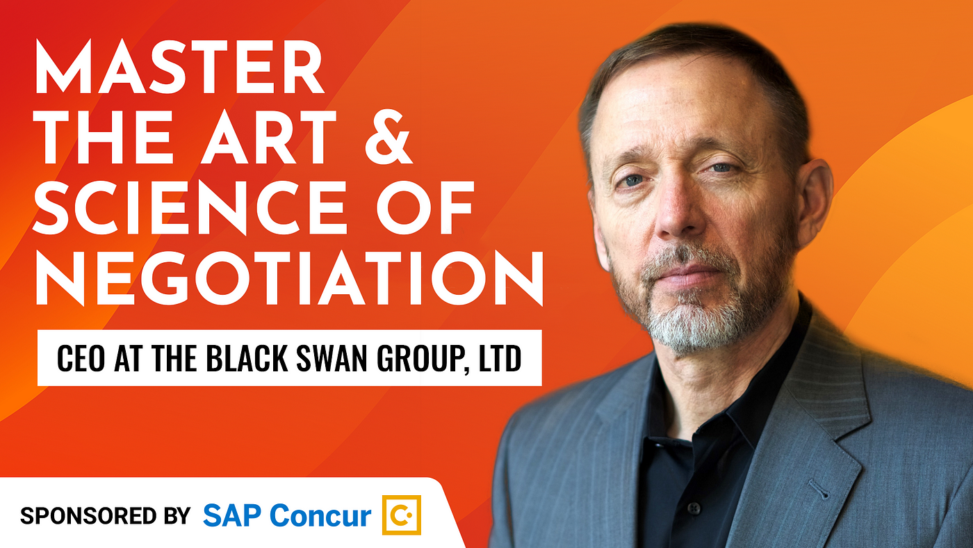 Ep: 99: Chris Voss: Former top FBI hostage negotiator and CEO of The Black  Swan Group