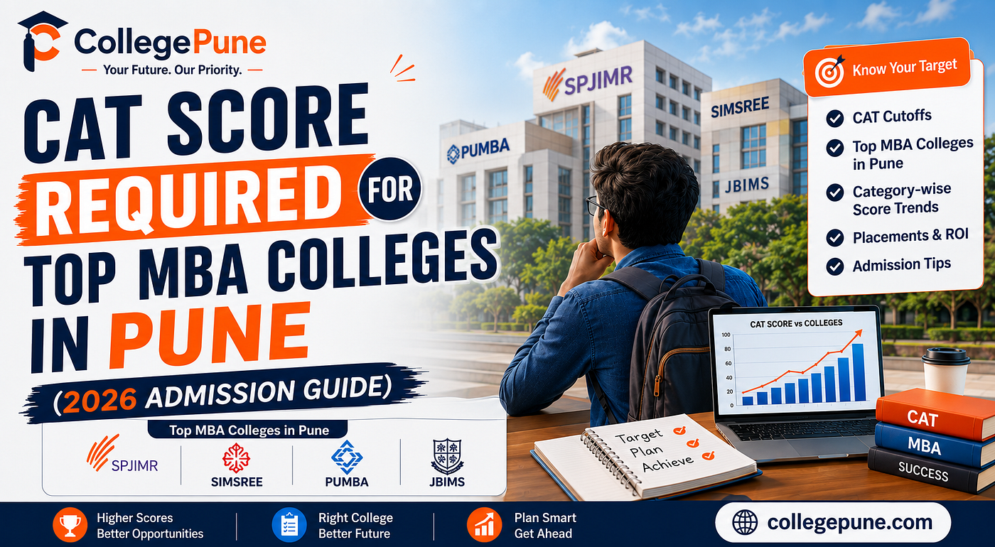 CAT Score Required for Top MBA Colleges in Pune (2026 Admission Guide)